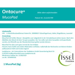 Ontocure® MucoPad: Mundspülung bei Mucositis, Schleimhautentzündung