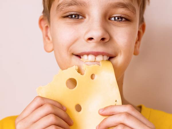 Käse ist reich an Zink